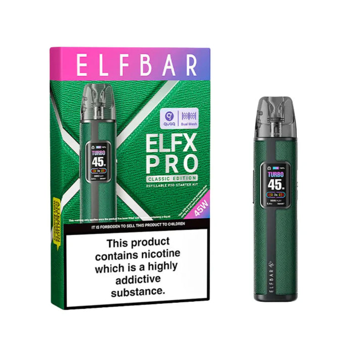 Elfx Pro Classic Edition Pod Kit By Elfbar