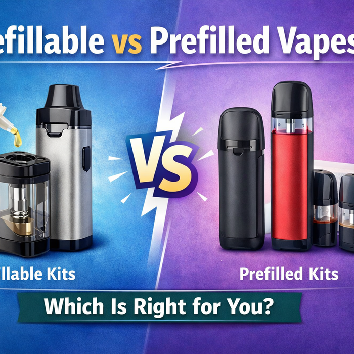 Refillable vs Prefilled Vapes: Which is right for you?