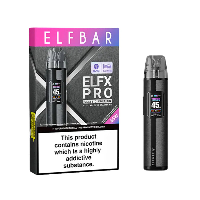 Elfx Pro Classic Edition Pod Kit By Elfbar