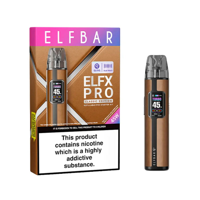 Elfx Pro Classic Edition Pod Kit By Elfbar