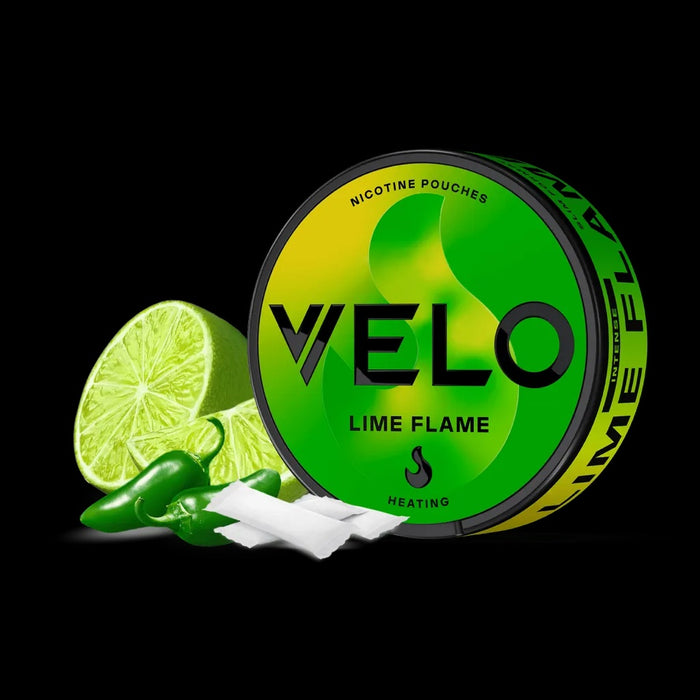 Velo Lime Flame Pouches