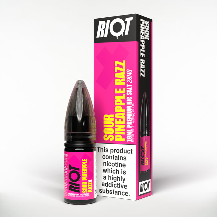 Riot X - Sour Pineapple Razz Rhythm N Vape Riot X - Sour Pineapple Razz Rhythm N Vape
