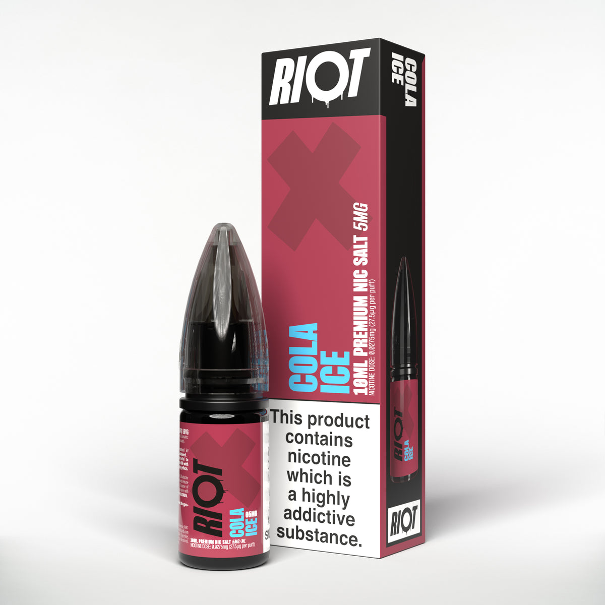 cola ice vape flavor Riot X