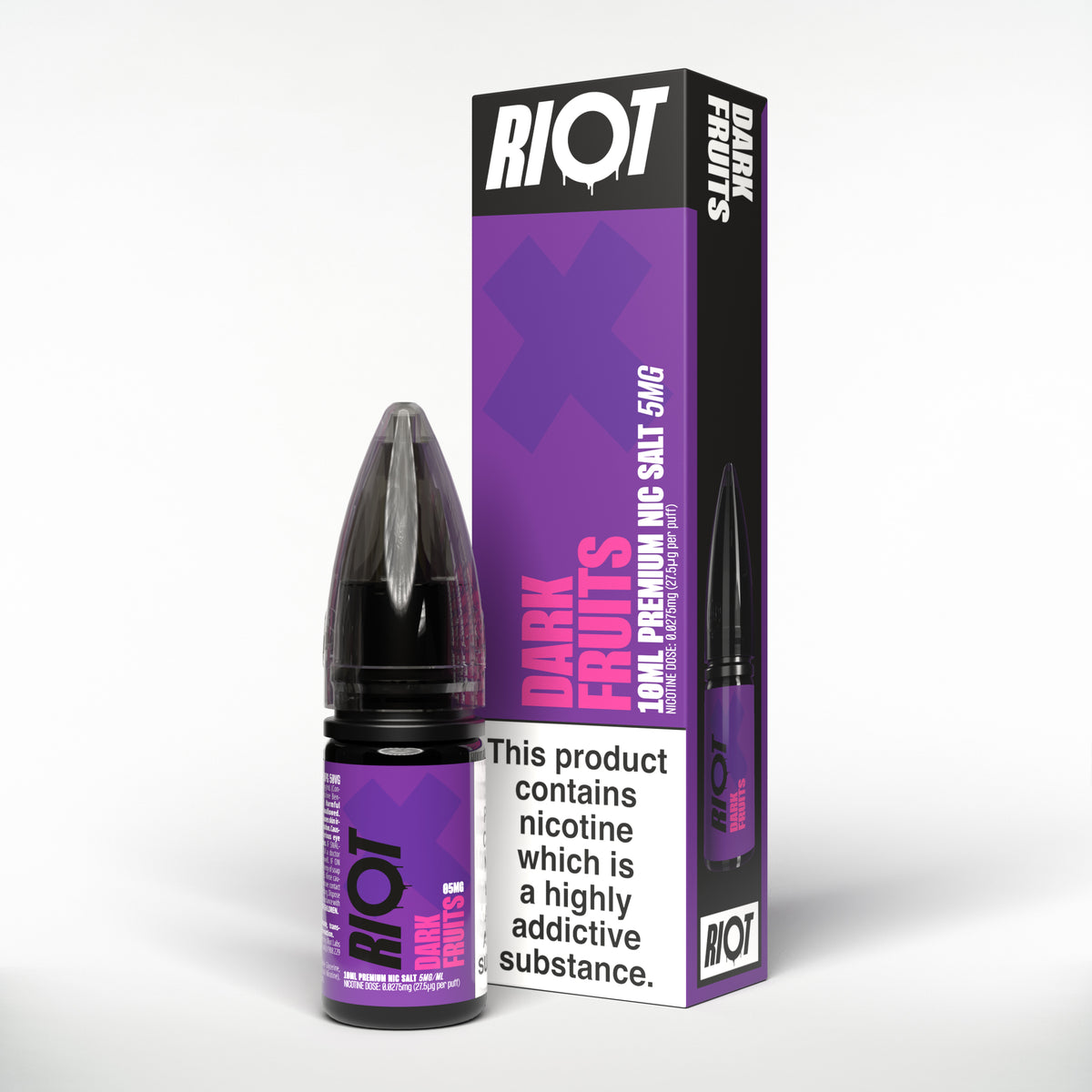 Fruit Riot Blue Raspberry Riot X - Dark Fruits — Rhythm N Vape