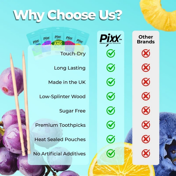 Pixx Nicotine Infused Toothpicks