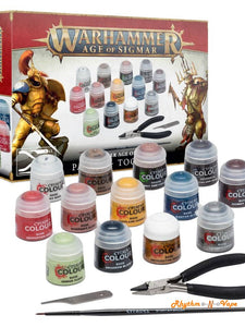 Age Of Sigmar: Paints And Tools.