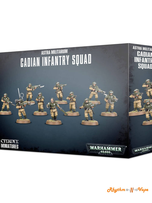 Astra Militarium Cadian Infantry Squad