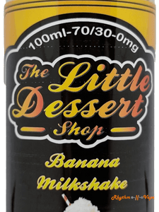Banana Milkshake The Little Dessert Shop