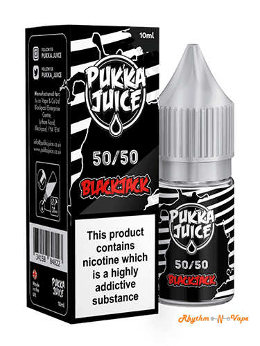 Blackjack E-Liquid By Pukka Juice 50/50 3Mg