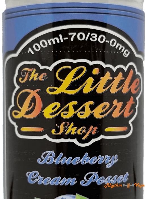 Blueberry Cream Posset The Little Dessert Shop