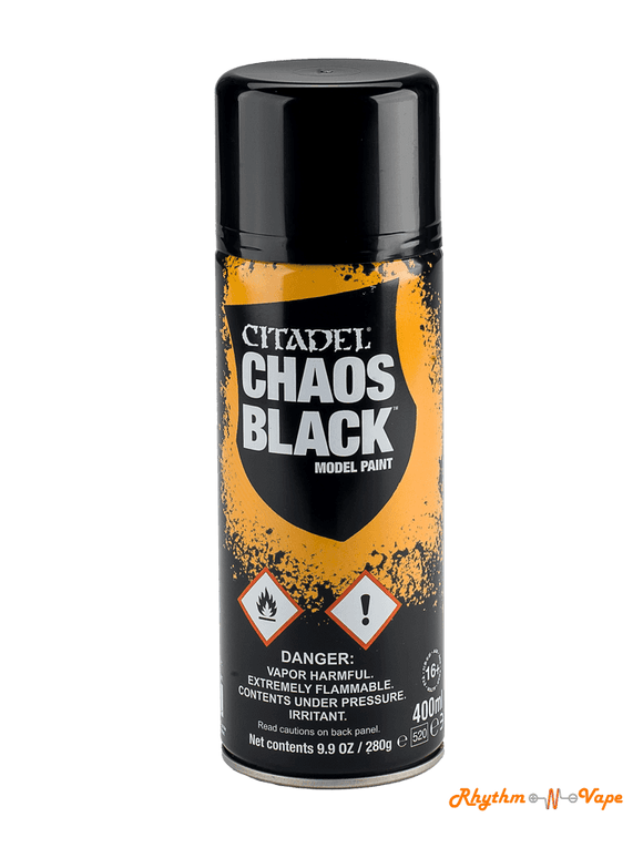 Chaos Black Spray Paint