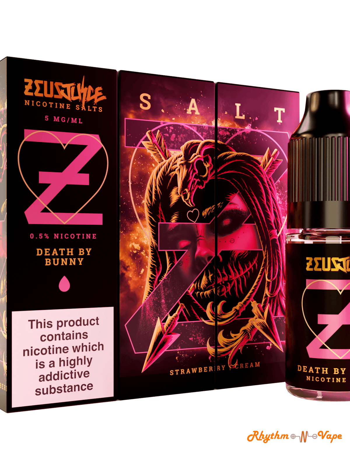 Death By Bunny Zeus Nic Salt — Rhythm N Vape