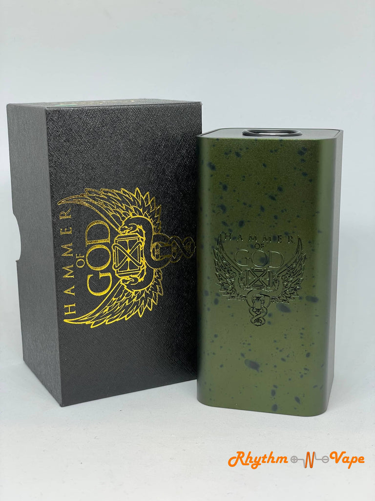 Hammer Of God Army Splatter  Rhythm N Vape