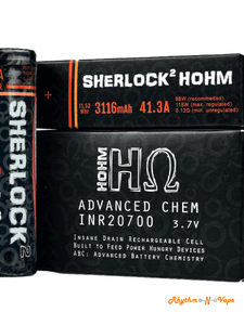 H Sherlock² 20700 Battery By Hohm Tech