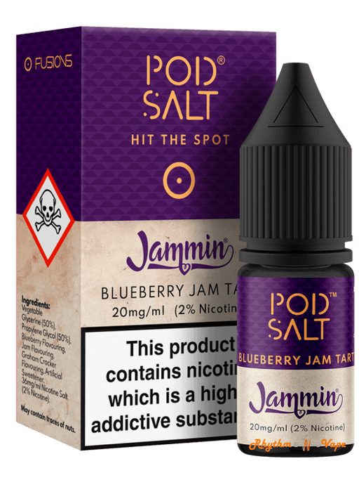 Jammin / Pod Salts Blueberry Jam Tart Nicotine Salts