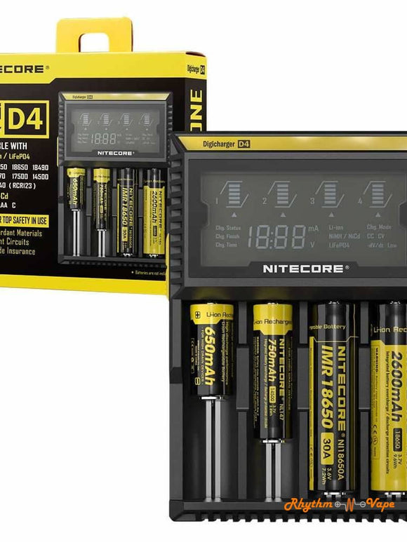Nitecore Digicharger D4 Battery Charger Chargers