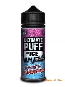 On Ice Limited Edition Grape And Strawberry Ultimate E-Liquid
