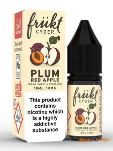 Plum Red Apple Frükt Cyder Nicotine Salts.