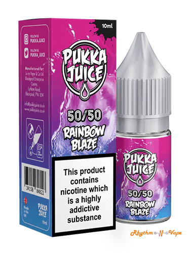 Rainbow Blaze E-Liquid By Pukka Juice 50/50 3Mg