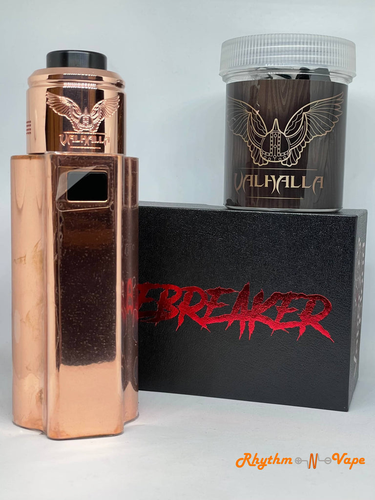 Rulebreaker Mechanical Mod and Valhalla V1 Copper Bundle! Rhythm N Vape Rulebreaker Mechanical Mod and Valhalla V1 Copper Bundle! Rhythm N Vape
