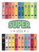 Super Stix Strawberry Watermelon Bubble-Gum