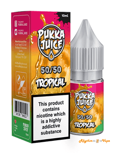 Tropical E-Liquid By Pukka Juice 50/50 3Mg