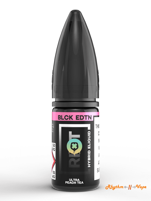 Ultra Peach Tea Blck Edtn Riot S:alts Nicotine Salts