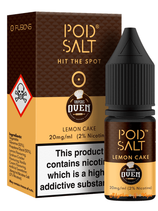 Vapers Oven / Pod Salts Lemon Cake Pod Salt