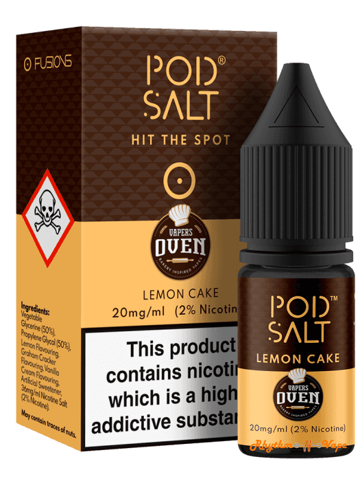 Vapers Oven / Pod Salts Lemon Cake Pod Salt