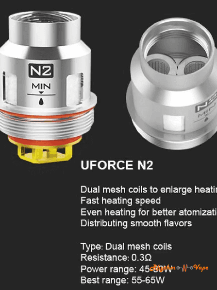 Voopoo Uforce Coils N2 0.3Ohm 40-80W Coil