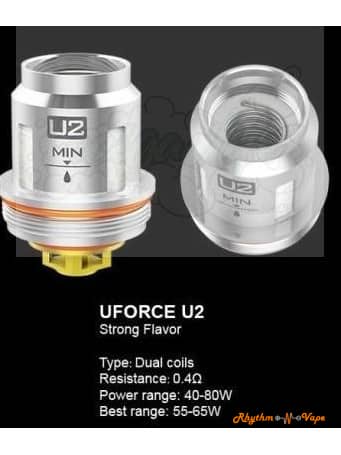 Voopoo Uforce Coils U2 0.4Ohm 40-80W Coil