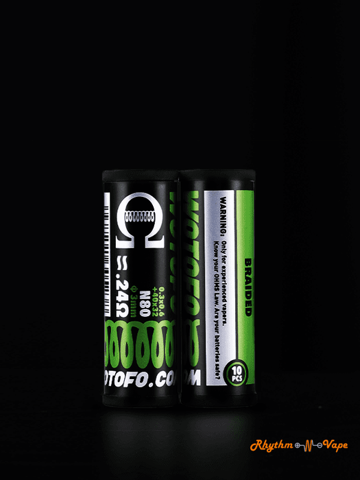 Wotofo Pre Made (Rebuildable Coils) 0.24 Braided Rebuildeable Coils